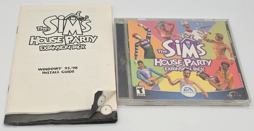 The Sims House Party Expansion Pack with Manual (PC) - 2001
